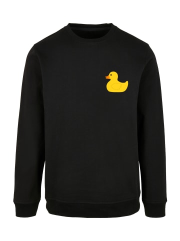 F4NT4STIC Sweatshirt Yellow Rubber Duck CREWNECK in schwarz