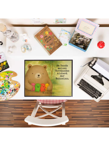 Mr. & Mrs. Panda schreibauflage Bär Gefühl Design mit Spruch in Weiß