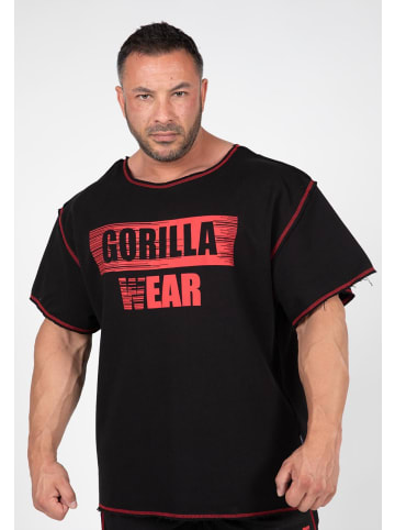 Gorilla Wear Wallace Trainingsoberteil - Schwarz/Rot