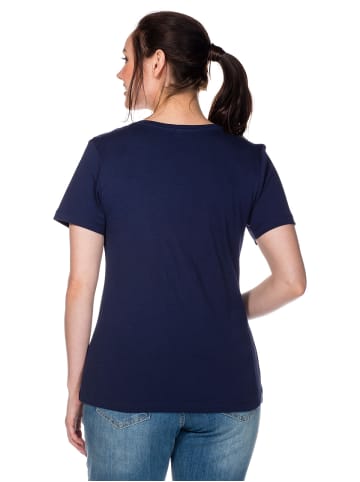 sheego T-Shirt in marine