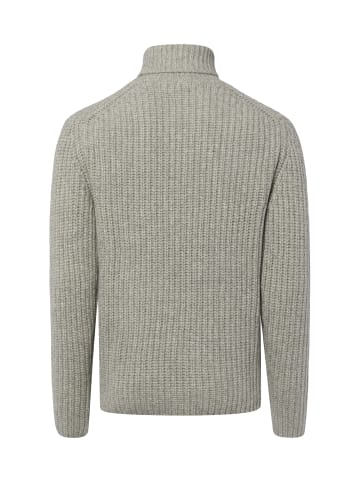 Finshley & Harding London Rollkragenpullover in hellgrau - 0001