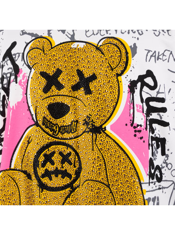 Roberto Geissini Bear Cross T-Shirt Offwhite