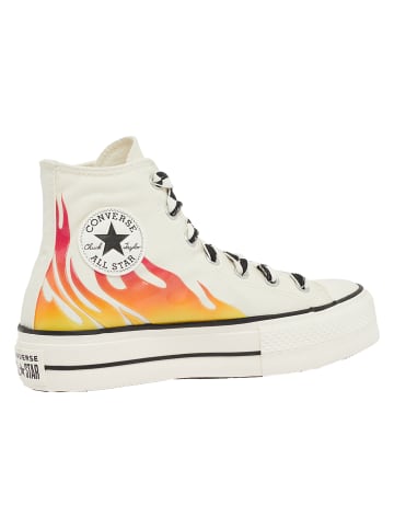 Converse Sneakers High in egret/enamel red/black