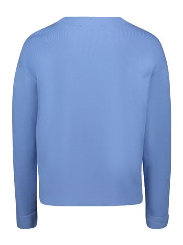Betty Barclay Feinstrickpullover mit Seitenschlitzen in Azurine