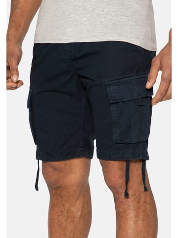 Threadbare Cargoshorts THBManchester in blau-schwarz