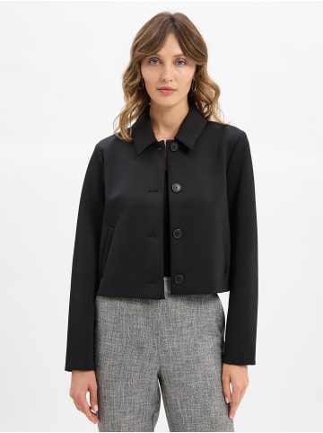 comma Kurzblazer in schwarz