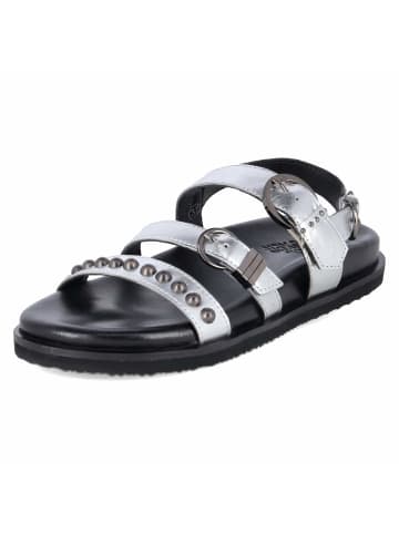 Sandalen in silber