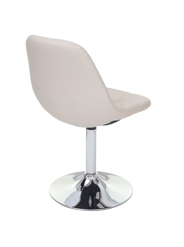 MCW 2er-Set Esszimmerstuhl A60, Kunstleder creme