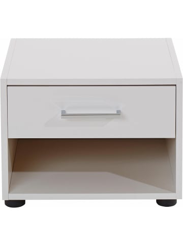 Wimex Nachtkonsolen 2er Set Petra je 42 / 35 / 32cm weiß
