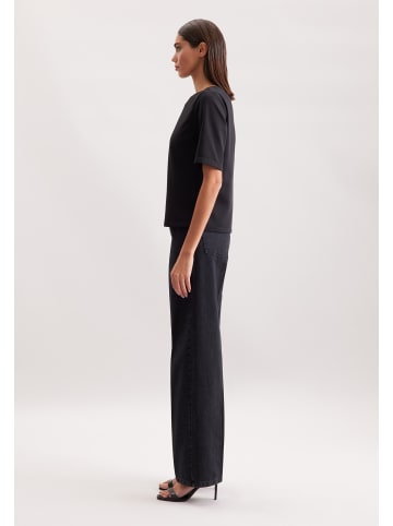 Seidensticker Schlupfbluse Regular in Schwarz