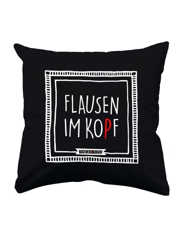 United Labels Tacheles Kissen - Flausen im Kopf  30 x 30cm in Mehrfarbig