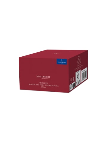 Villeroy & Boch 4er Set Schnapsgläser Toy's Delight 40 ml transparent in transparent