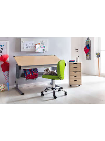 KADIMA DESIGN Kinder-Drehstuhl - Ergonomisch, stark & ideal zum Lernen in Grün