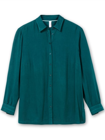 sheego Hemdbluse in petrol