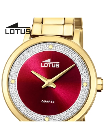 Lotus Chronograph-Armbanduhr Lotus Classic gold mittel (ca. 32,5mm)