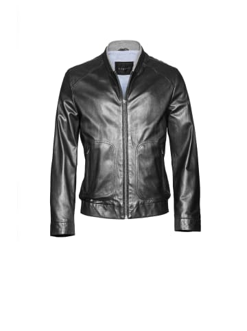 Bugatti Lederjacke BUGIRONIMO in Schwarz