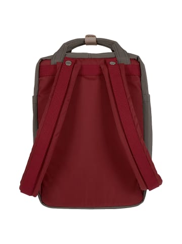 Doughnut Macaroon - Rucksack 14" in wine x grey