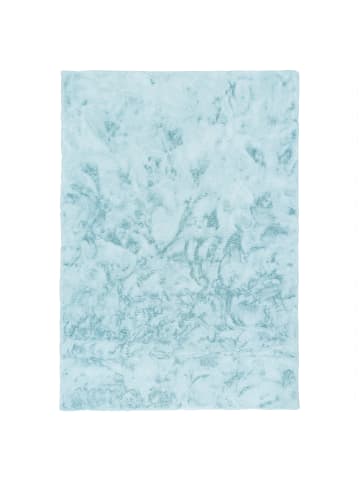 Pergamon Fellteppich Luxus Super Soft Plush in Türkis