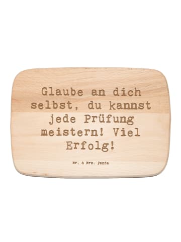 Mr. & Mrs. Panda Holzbrett Spruch Prüfungen bestehen mit Spruch in Transparent