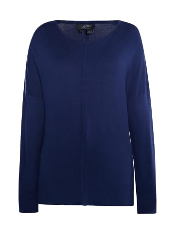 usha BLACK LABEL Strick Pullover in Marine