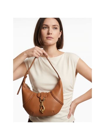 Liebeskind Berlin Ryker Schultertasche S Leder 28 cm cognac