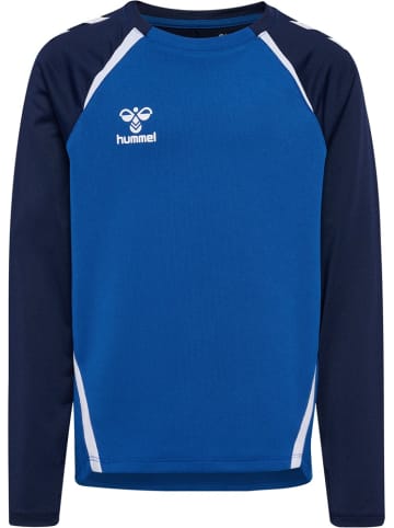 Hummel Kinder Hoodie "Lead 2.0 Crew Sweat" in Blau