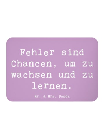 Mr. & Mrs. Panda magnet Spruch Fehler lernen wachsen mit Spruch in Lavendeltraum