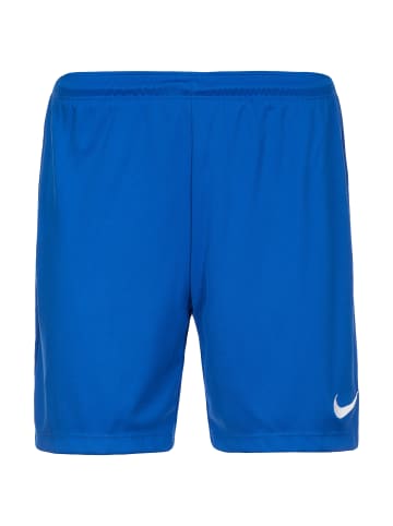 Nike Performance Trainingsshorts Park II in blau / weiß