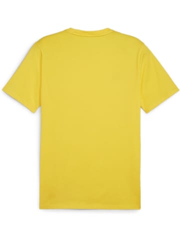 Puma T-Shirt "TeamGoal CasuaLongsleeve Tee" in Gelb