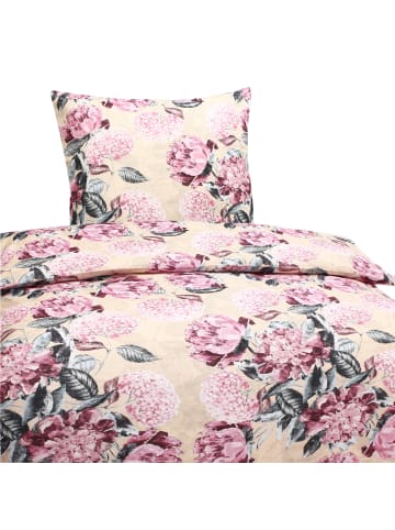 JACK 2 tlg. Renforcé Bettwäsche 135x200cm in Rosa/Gelb