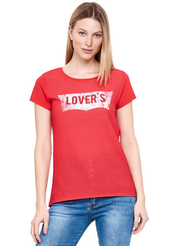 Decay T-Shirt LOVER'S in Rot