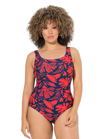 Ulla Popken Badeanzug in dunkelblau