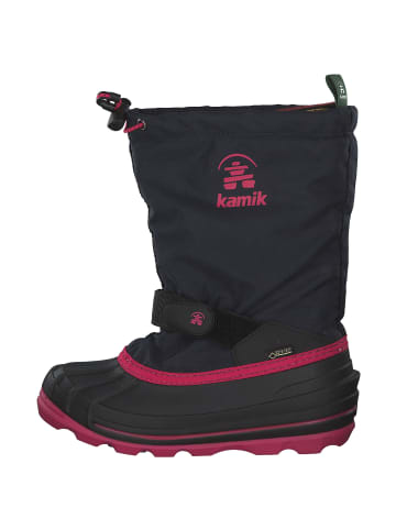 Kamik Stiefel in Navy/Rose