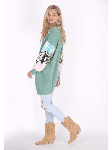 IZIA Damen Cardigan in Aqua
