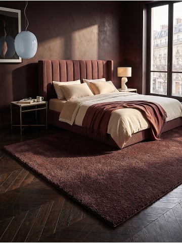 KADIMA DESIGN Teppich Hochflor Uni rutschhemmend weich wohnlich Wohnzimmer