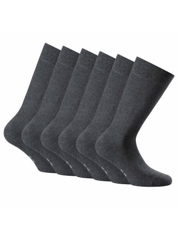 Rohner Socken 6er Pack in Anthrazit