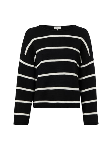 s.Oliver Strickpullover in schwarz weiß - 0001