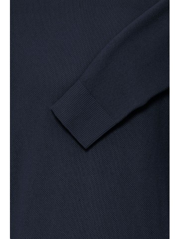 BLEND Stylischer bequemer Pullover Rundhalsausschnitt in Blau