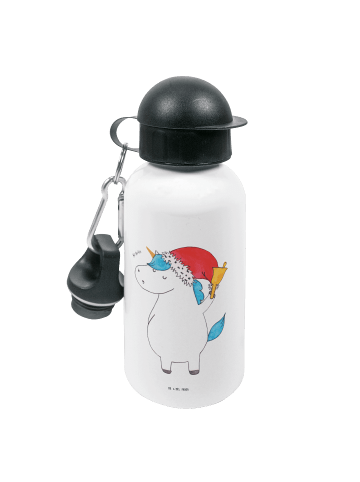 Mr. & Mrs. Panda Kindertrinkflasche Einhorn Weihnachtsmann ohne ... in Weiß