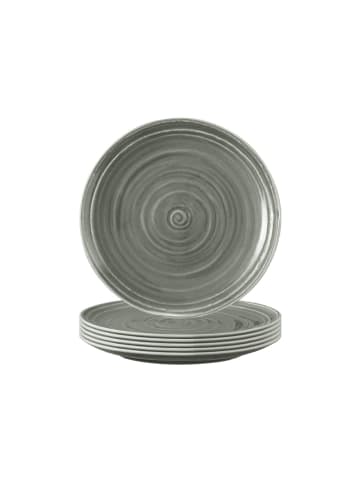 Seltmann Weiden 6er Set Brotteller Terra ø 17,7 cm in Perlgrau