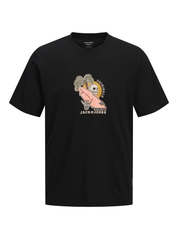JACK & JONES PLUS T-shirt in Black