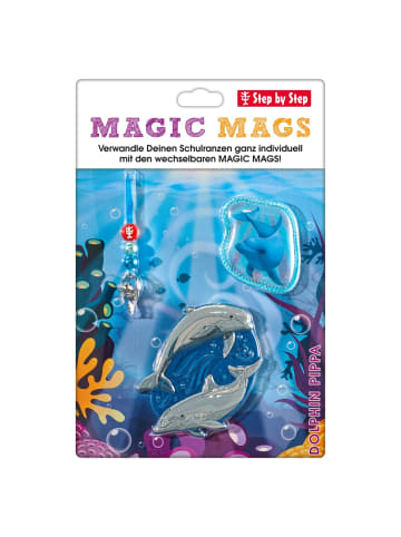 Step by Step Ranzen-Zubehör-Set MAGIC MAGS in Dolphin Pippa