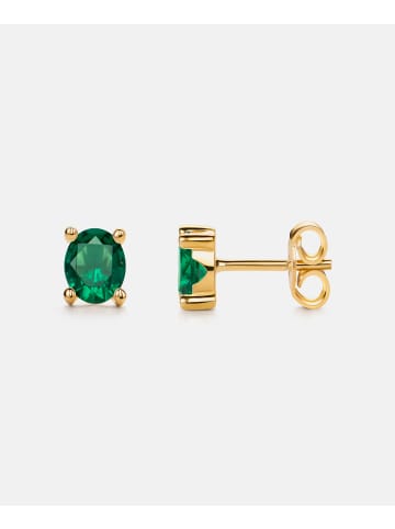 Diamant L'éternel Ohrringe aus 585 Gelbgold