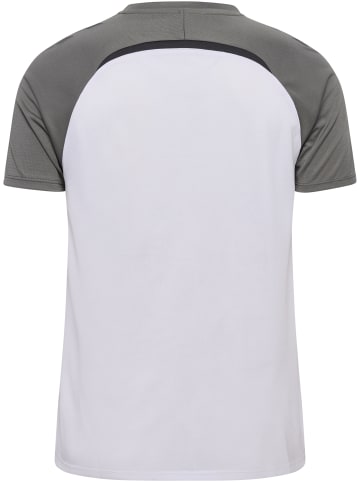 Hummel Druckknopf Polo Hmllead Herren in WHITE/STEEL GRAY