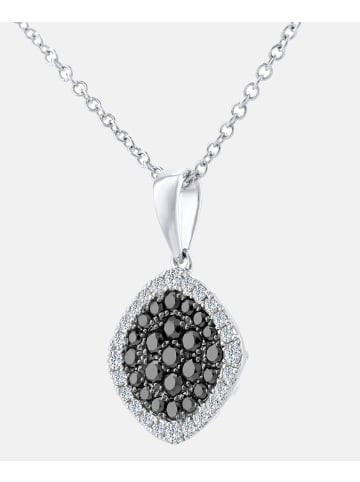 Diamant L'éternel Halskette mit Anhänger aus 750 Weißgold mit 0.40 Karat Diamant