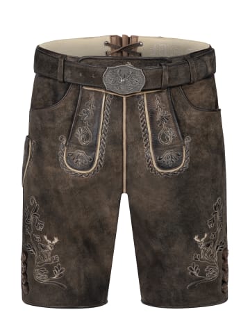 Nübler Lederhose Tim kurz in Moor