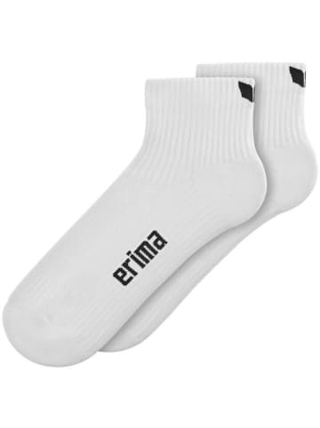 erima Sportsocken "Performance Socken 2Pack" in Weiß