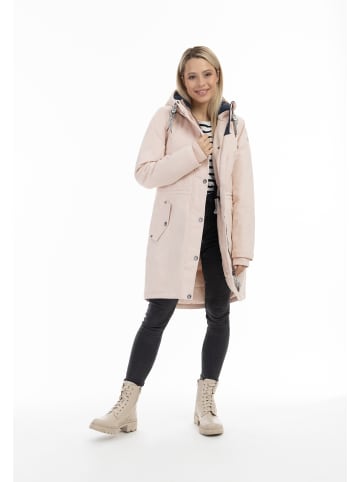 Schmuddelwedda Parka + Tagesrucksack - Set in Pastellrosa