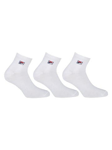 Fila Socken 3er Pack in Weiß