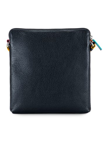 MYWALIT Milano Umhängetasche Leder 24 cm black
